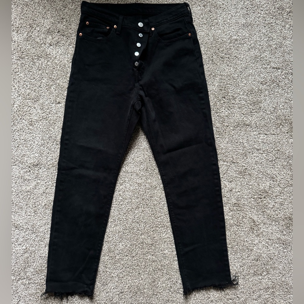 Levi’s Women’s Black 501 Jeans